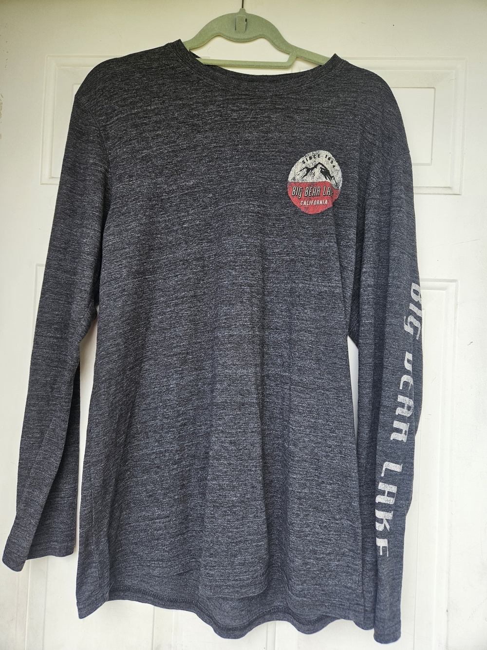 Men's Long-Sleeve Tee - Charcoal
